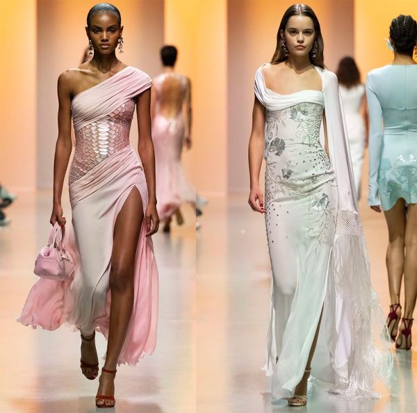 Женская модная одежда 2025 от Georges Hobeika